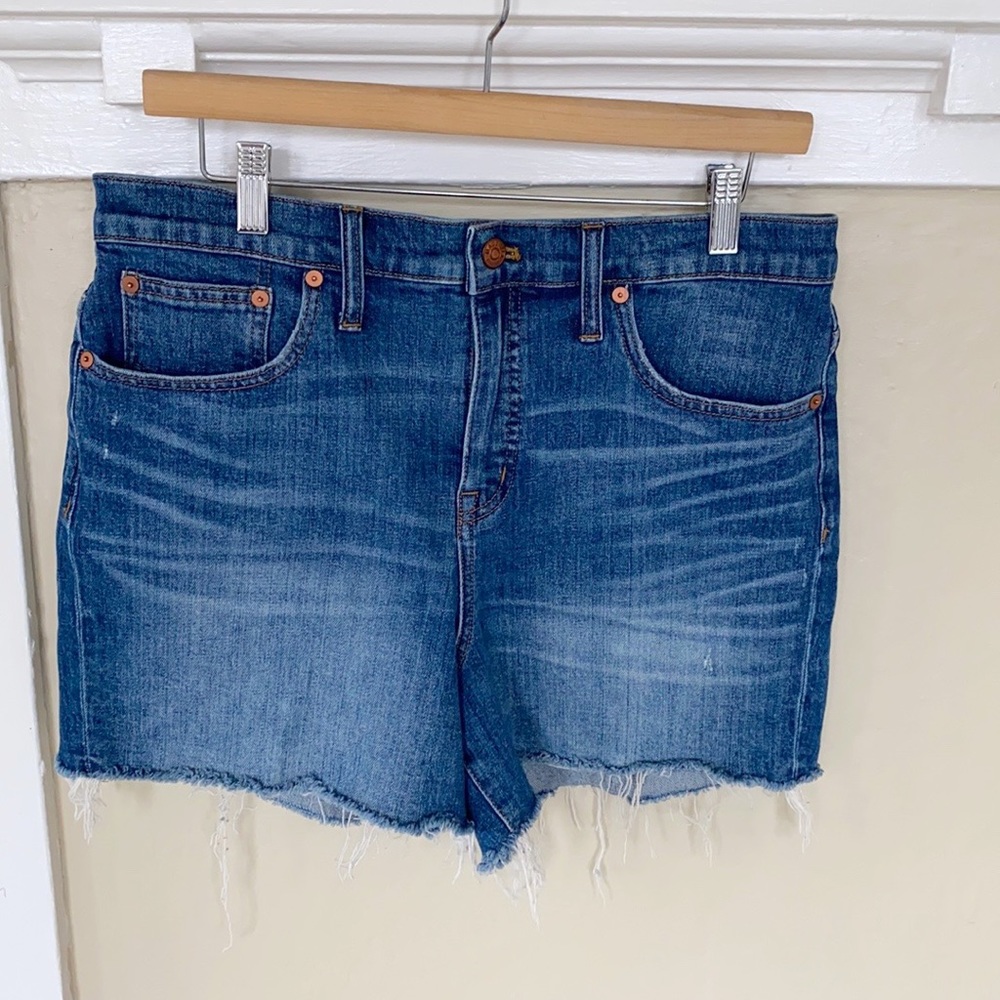 Madewell High Rise Jean Shorts size 30